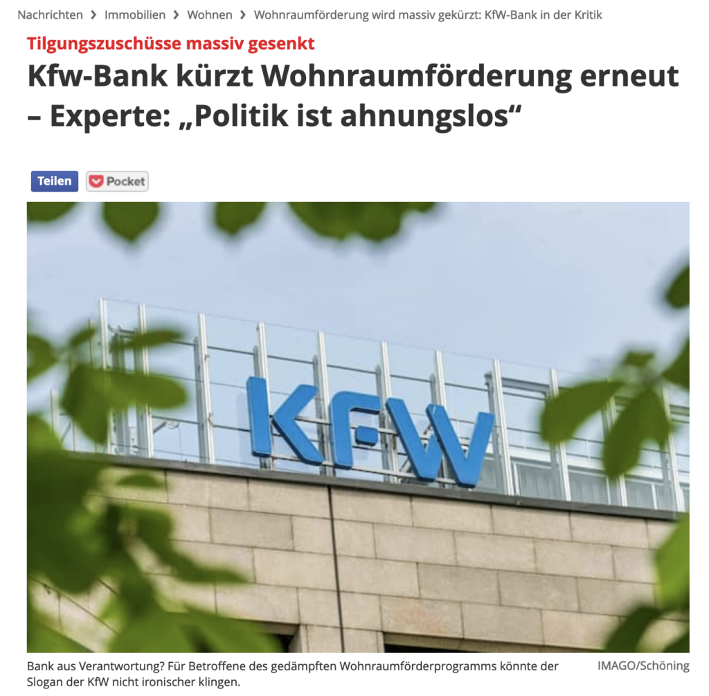 KfW Tilgungszuschuss