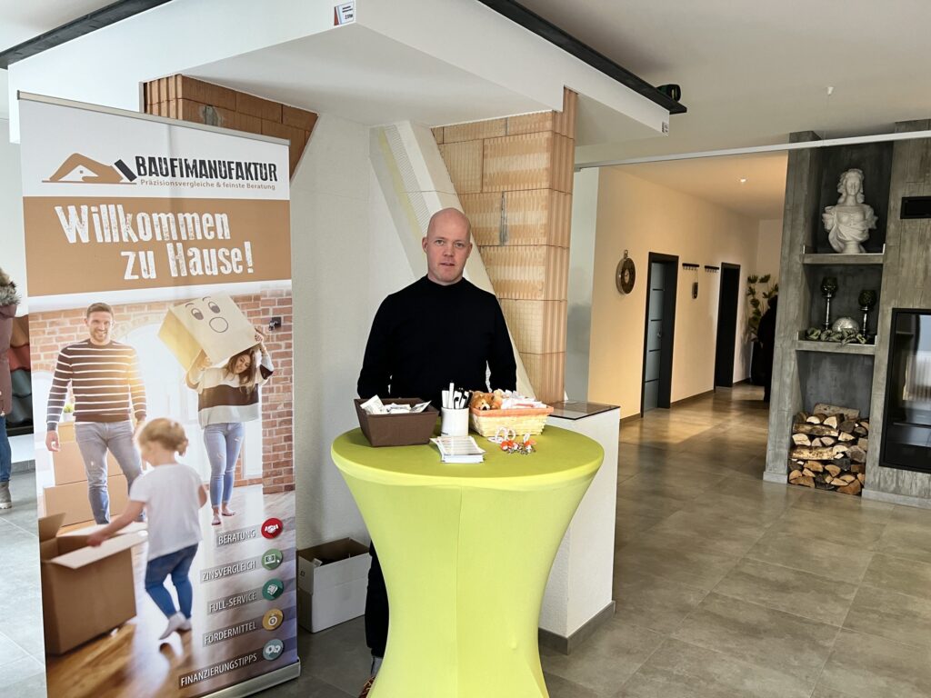 Messestand Baufinanzierung