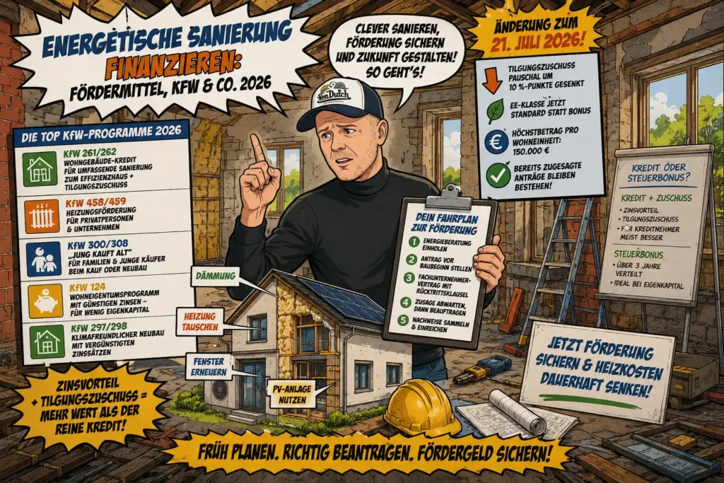 Energetische Sanierung finanzieren